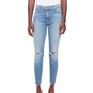 MOTHER The High Waisted Looker Jeans, Thrilling Shots